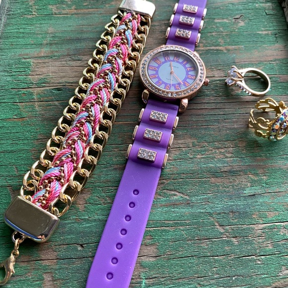 PURPLE MATCHING SET - Picture 2 of 2